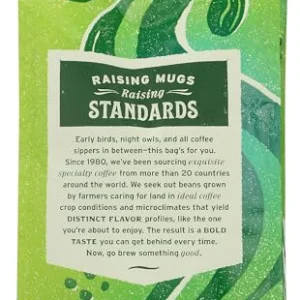 Whole Foods Market, Organic Early Bird Blend, Medium Roast Ground Coffee, Cocoa & Roasted Nuts, 12 Ounce