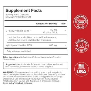 O Positiv URO Vaginal Probiotics for Women pH Balance with Prebiotics & Lactobacillus Probiotic Blend - Vaginal Health Supplement - Promote Healthy Vaginal Odor & Vaginal Flora, 60