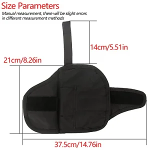 TORMEN Adjustable Tactical Right Leg Pistol Gun Holster,Compatible for Nerf Elite Series Blaster