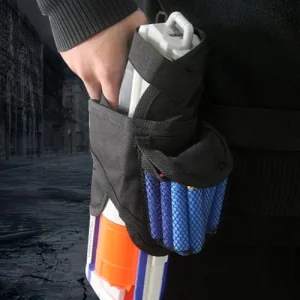 TORMEN Adjustable Tactical Right Leg Pistol Gun Holster,Compatible for Nerf Elite Series Blaster