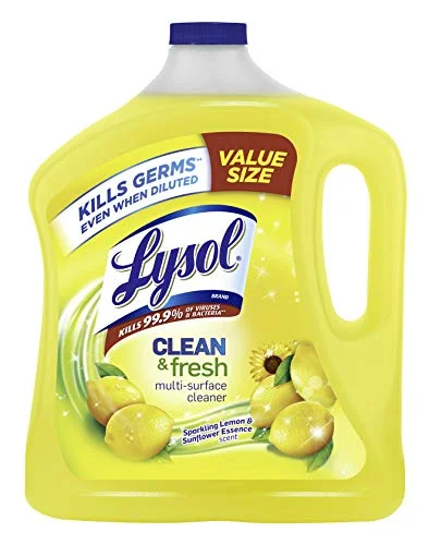 Lysol Multi-Surface Cleaner, Sanitizing and Disinfecting Pour, to Clean and Deod