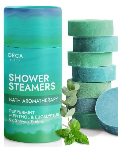 Shower Steamers Aromatherapy - Relaxation Gifts for Women, Shower Bombs, Unique 