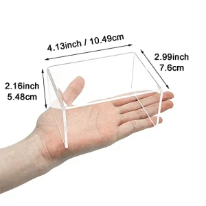 2 Sets Acrylic Display Risers(3