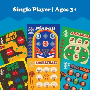 Original Waterfuls Classic Handheld Water Games â Kids Games, Retro Travel Games, Fidget Toys for Kids, Autism Toys, 6 Interchangeable Back Panels, Screen Free Play, Portable, Ages 3+