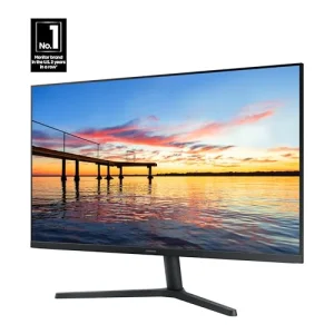 SAMSUNG 32-Inch Flat Computer Monitor, 75Hz, Borderless Display, AMD FreeSync, Game Mode, Advanced Eye Care, HDMI and DisplayPort, LS32B304NWNXGO, 2024