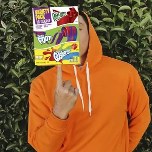 Fruit Roll-Ups, Fruit by the Foot, Gushers, Flavored Snacks Variety Pack, Gluten Free, 16 Ct, 10.2 oz