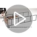 Sweetcrispy Book Shelf, 5 Tier Bookcase, Modern Tall Bookshelf for Garage Kit, CDs, Movies, Industrial Corner Storage Organizer for Bedroom Home Office Kitchen Living Room, Rustic Brown