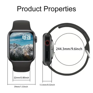 LAXASFIT SmartWatch S9 Max Men Women Sports Smart Watch 2.19” HD Touch Screen