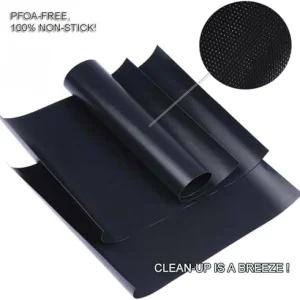 Renook Grill Mat Set of 6-100% Non-Stick Reusable