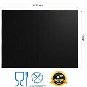 Renook Grill Mat Set of 6-100% Non-Stick Reusable
