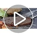 Renook Grill Mat Set of 6-100% Non-Stick Reusable