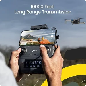 Holy Stone GPS Drone with 4K UHD Camera for Adults Beginner; HS360S 249g Foldable FPV RC Quadcopter with 10000 Feet Control Range, Brushless Motor, Follow Me, Smart Return Home, 5G