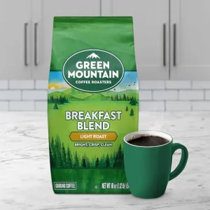 Green Mountain Coffee Roasters Breakfast Blend, Ground Coffee, Bagged 18 oz