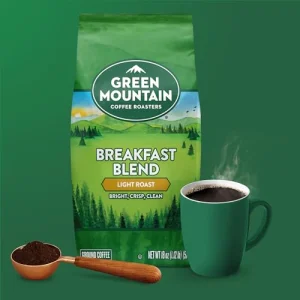Green Mountain Coffee Roasters Breakfast Blend, Ground Coffee, Bagged 18 oz