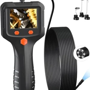 Daxiongmao Borescopeï¼Endoscope Camera with Light, 1080P HD Borescope Tools with 8 Adjustable LED Lights, Endoscope with 16.4ft Semi-Rigid Snake Camera, Gadgets for Menï¼2.4âï¼