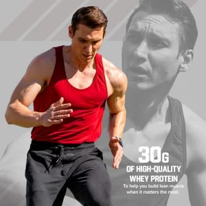Six Star Whey Protein Powder Plus - Muscle Building & Recovery Formula with Whey Isolate Powder, BCAAs, 30g Protein, Immune Support - Post-Workout Supplement - Triple Chocolate, 1.8