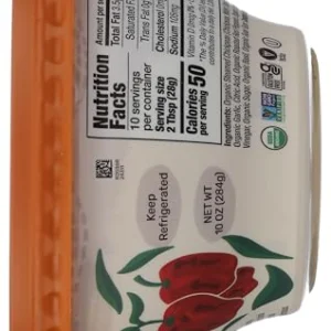 CEDARS MEDITERRANEAN FOOD Organic Cedar's Reserve Red Pepper Hommus, 10 OZ