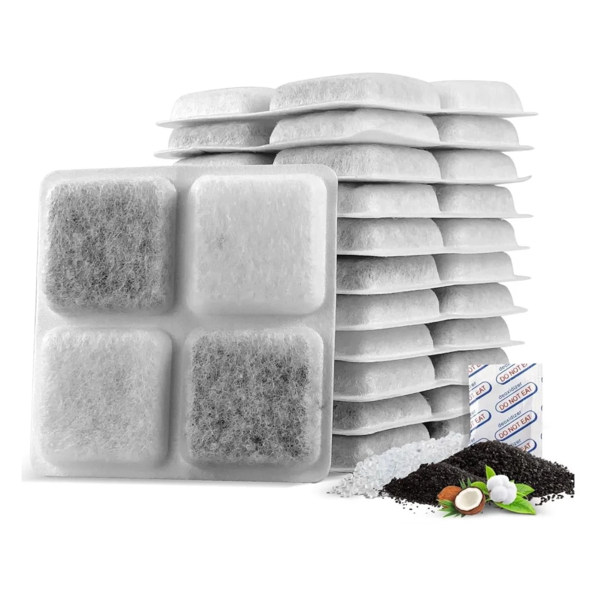 12-Pack Pet Food Desiccant Bag for Petlibro Automatic Cat Dog Feeders,Keep Cat F