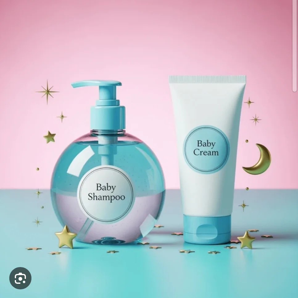 Baby soap and shamopu products